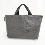 Herve Chapelier マルシェバッグ M 2012PP トートバッグ ブラック ノワール ノワール レディース エルベ・シャプリエ【中古】6-0705G∞