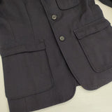FWK by engineered garments ウール サイズ1 アメリカ製 テーラードジャケット ネイビー レディース エフダブリューケーエンジニアードガーメンツ【中古】6-1014T∞