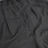 mizuiro-ind ハイウエスト タック ワイドパンツ 日本製 ポリエステル パンツ ネイビー レディース ミズイロインド【中古】6-0808G∞