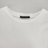 mizuiro-ind コットン 長袖Ｔシャツ カットソー ロンＴ ホワイト レディース ミズイロインド【中古】6-0808M∞