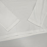 mizuiro-ind コットン 長袖Ｔシャツ カットソー ロンＴ ホワイト レディース ミズイロインド【中古】6-0808M∞