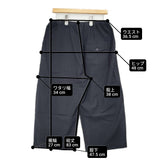 STAMP AND DIARY タックワイドパンツ イージーパンツ レーヨンコットン 日本製 パンツ ブラック レディース スタンプ アンド ダイアリー【中古】6-0728M△