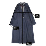 DRESSTERIOR デニム ベルト付き サイズ36 日本製 コート ネイビー レディース ドレステリア【中古】6-0808M∞
