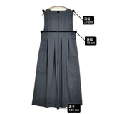 mochi 新品 ジャンパータックスカート サイズ2 jumper tuck skirt 定価26400円 ms23-op-03 ワンピース ネイビー deep blue レディース モチ【中古】6-0505M♪