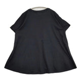 Midi-umi フレア 半袖Ｔシャツ カットソー ダークネイビー 濃紺 レディース ミディウミ【中古】6-0514S♪