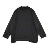 45R/45rpm ヨックネックビッグスリットTシャツ 長袖Ｔシャツ カットソー ロンＴ ブラック レディース フォーティーファイブアールピーエム【中古】6-0617M∞
