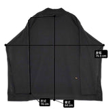 45R/45rpm ヨックネックビッグスリットTシャツ 長袖Ｔシャツ カットソー ロンＴ ブラック レディース フォーティーファイブアールピーエム【中古】6-0617M∞
