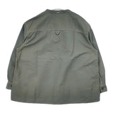 MHL. SOFT HOPSACK コットン バンドカラー 595-3253511 定価26400円 プルオーバー 長袖シャツ 23AW カーキ レディース エムエイチエル【中古】6-0808M∞