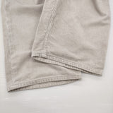 Nikki ESSENTIAL PIECES ニッキエッセンシャルピーシーズ 8W CORDUROY 5POCKET サイズ2 定価37400円 コーデュロイ パンツ 25AW ライトグレー ユニセックス【中古】6-0914T♪