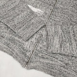 Y's 23SS PIGMENT+EMBROIDERY FRINGE SHORT HEIGHT PARKER ピグメントエンブロイダリーパーカー YI-T10-673 パーカー グレー レディース ワイズ/Yohji【中古】6-0618G◎