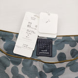 mina perhonen soda water abs5333s サイズ38 ウール シルク 定価59400円 スカート ブルーグレー レディース ミナペルホネン【中古】6-0914T♪