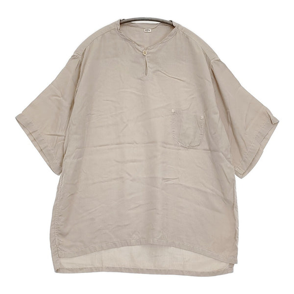 45R テンセルの908レイレイオーシャンTシャツ M カーキ 半袖 日本製 45R/45rpm テンセルの908レイレイオーシャンTシャツ 定価24200円