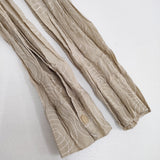 ISSEY MIYAKE FETE 刺繍 プリーツ IF64FJ756 サイズ02 シャツ ジャケット ベージュ レディース イッセイミヤケフェット【中古】6-0805M◎