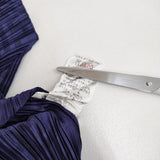 PLEATS PLEASE ISSEY MIYAKE プリーツジャケット 中国小紋柄 サイズ4 PP82-JK761 半袖シャツ パープル レディース プリーツプリーズ【中古】6-0505S♪