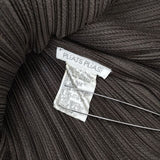 PLEATS PLEASE ISSEY MIYAKE プリーツ PP73-JK224 オープンカラーシャツ ジャケット ブラウン系 レディース プリーツプリーズ【中古】6-0830M∞