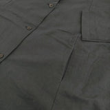 evam eva cotton hemp short coat コットンヘンプショートコート 定価41800円 E261T034 26SS Cグレー レディース エヴァムエヴァ【中古】6-0505M♪