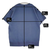 Champion 新品 フレンチテリー 半袖プリントスウェットシャツ XL 定価6490円 スウェット 26SS ダークブルー レディース チャンピオン【中古】6-0505S♪