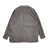 maison de SOIL 80s ORGANIC COTTON PULLOVER SHIRT オーガニックコットン 定価24200円 ブラウス シャツ 26SS スモークグレー レディース メゾンドソイル【中古】6-0505M♪
