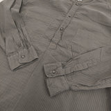 maison de SOIL 80s ORGANIC COTTON PULLOVER SHIRT オーガニックコットン 定価24200円 ブラウス シャツ 26SS スモークグレー レディース メゾンドソイル【中古】6-0505M♪