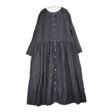 nest Robe リネンクルーニーレース2WAYワンピース 01191-2025 ワンピース ブラック レディース ネストローブ【中古】6-0812M∞