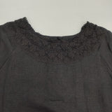 nest Robe リネンクルーニーレース2WAYワンピース 01191-2025 ワンピース ブラック レディース ネストローブ【中古】6-0812M∞