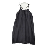 SM2 Samansa Mos2 新品 Slowlinen キャミワンピース ノースリーブ ワンピース ブラック レディース サマンサモスモス【中古】6-0812M∞