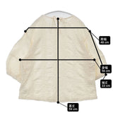 SM2 Samansa Mos2 blue 新品 7分袖花ジャカードプルオーバー サイズF Ｔシャツ カットソー キナリ レディース サマンサモスモスブルー【中古】6-0728M△