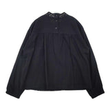 SM2 Samansa Mos2 CLC-1712365 レース 切替 ブラウス シャツ ブラック レディース サマンサモスモス【中古】6-0812M∞