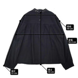 SM2 Samansa Mos2 CLC-1712365 レース 切替 ブラウス シャツ ブラック レディース サマンサモスモス【中古】6-0812M∞