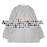 SM2 Samansa Mos2 新品袖ラインレースバンドカラー ブラウス シャツ ブルー レディース サマンサモスモス【中古】6-0812M∞