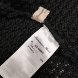 SM2 Samansa Mos2 新品 ラーベン編み前後2WAYニット CLC-2600415 ニット ブラック レディース サマンサモスモス【中古】6-0709G◎