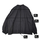 SM2 Samansa Mos2 新品 kazumiさんコラボ リネン レース ブラウス シャツ ブラック レディース サマンサモスモス【中古】6-0812M∞
