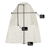 nest Robe リネンシャーリングネックワンピース 01171-1101-1 製品染め ワンピース オフホワイト レディース ネストローブ【中古】6-0723M∞