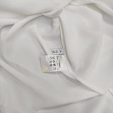 PLST 新品 ビエララウンドヘムシャツ 定価7990円 ベルト付き 長袖シャツ ホワイト レディース プラステ【中古】6-0812M∞