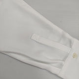 PLST 新品 ビエララウンドヘムシャツ 定価7990円 ベルト付き 長袖シャツ ホワイト レディース プラステ【中古】6-0812M∞