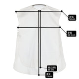 PLST 新品 パールボタンVネックフレンチスリーブシャツ サイズM ブラウス シャツ ホワイト レディース プラステ【中古】6-0514S♪