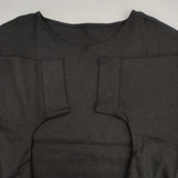 studio clip 新品 natural by clip ドルマンサックワンピース ボートネック リネン サイズF ワンピース ブラック レディース スタディオクリップ【中古】6-0728M△