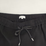 PLST 新品 ジョーゼットスリットジョガーパンツ 定価9990円 12-1306031 パンツ ブラック レディース プラステ【中古】6-0727G∞