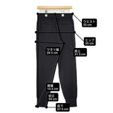 PLST 新品 ジョーゼットスリットジョガーパンツ 定価9990円 12-1306031 パンツ ブラック レディース プラステ【中古】6-0727G∞