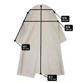 PLST 新品 リバーシブルノーカラーコート 定価21000円 12-2109000 ベルト付き コート ベージュ レディース プラステ【中古】6-0727M∞