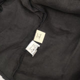 nest Robe 01153-1184 リネン 製品染め ブラウス シャツ ブラック レディース ネストローブ【中古】6-0727M∞