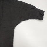 nest Robe 01153-1184 リネン 製品染め ブラウス シャツ ブラック レディース ネストローブ【中古】6-0727M∞