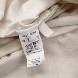nest Robe コットン ノースリーブ 01202-1087 定価12000円 ワンピース オフホワイト レディース ネストローブ【中古】6-0514S♪
