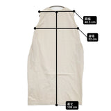 nest Robe コットン ノースリーブ 01202-1087 定価12000円 ワンピース オフホワイト レディース ネストローブ【中古】6-0514S♪