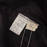 nest Robe 01153-1182 リネン フード コート ブラック レディース ネストローブ【中古】6-0617M∞