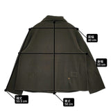 45R/45rpm カノコニットソーのジャケット 定価55000円 サイズ2 25SS カーキ レディース フォーティーファイブアールピーエム【中古】6-0509M♪