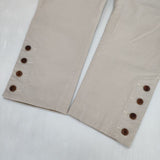 45R/45rpm ダブルクロスストレッチの馬シャルロット パンツ 定価46200円 パンツ 24AW ベージュ レディース フォーティーファイブアールピーエム【中古】6-0617G∞