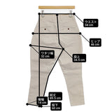 45R/45rpm ダブルクロスストレッチの馬シャルロット パンツ 定価46200円 パンツ 24AW ベージュ レディース フォーティーファイブアールピーエム【中古】6-0617G∞