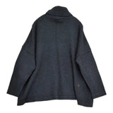 45R/45rpm シェットランドカシミヤのオフタートル 定価126500円 セーター ニット 24AW ネイビー レディース フォーティーファイブアールピーエム【中古】6-0825T♪