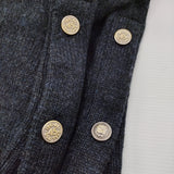 45R/45rpm シェットランドカシミヤのオフタートル 定価126500円 セーター ニット 24AW ネイビー レディース フォーティーファイブアールピーエム【中古】6-0825T♪